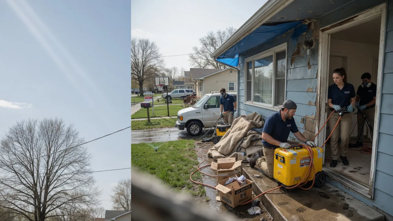 Basement Flood Cleanup in Waterville, OH near me